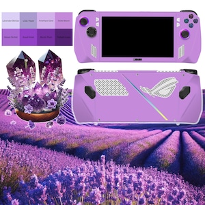 lavender and amethyst inspired｜ 8 Serene Variants to Elegantly Personalize Your Console | Premium 3M Vinyl Skin/Wrap for Rog Ally