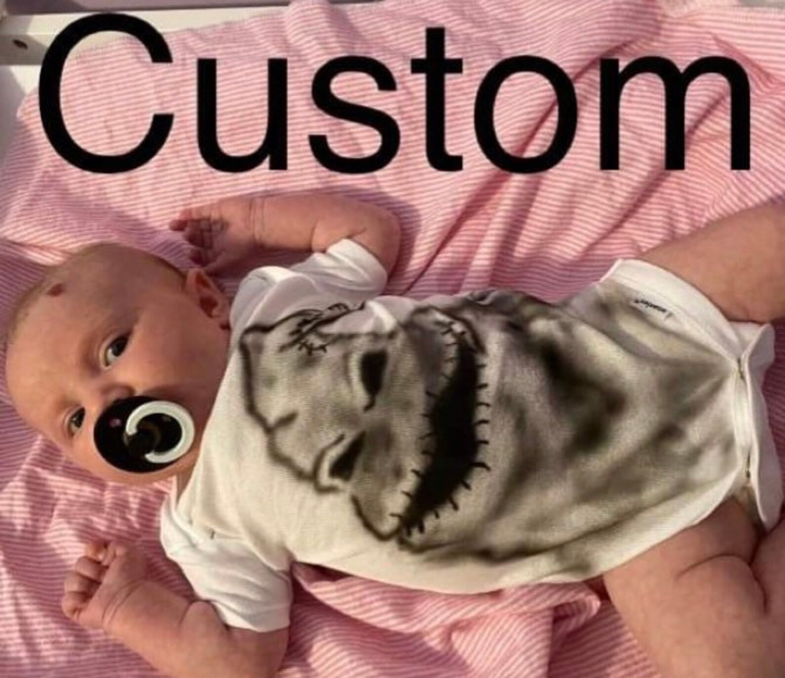 Custom Airbrush Baby Onesie Etsy