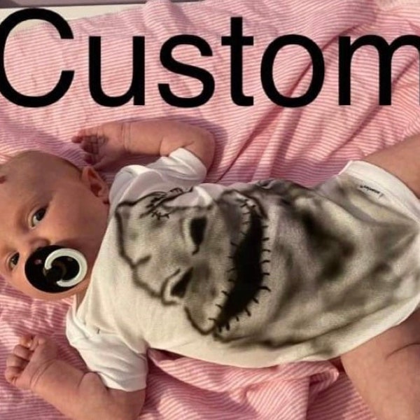 Custom Airbrush Baby Onesie