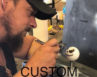 Custom Airbrushed Shifter Knob