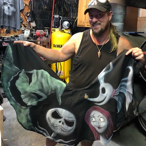 Custom Airbrushed Tree Skirt