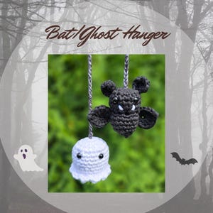 PATTERN ONLY Bat/Ghost Hanger