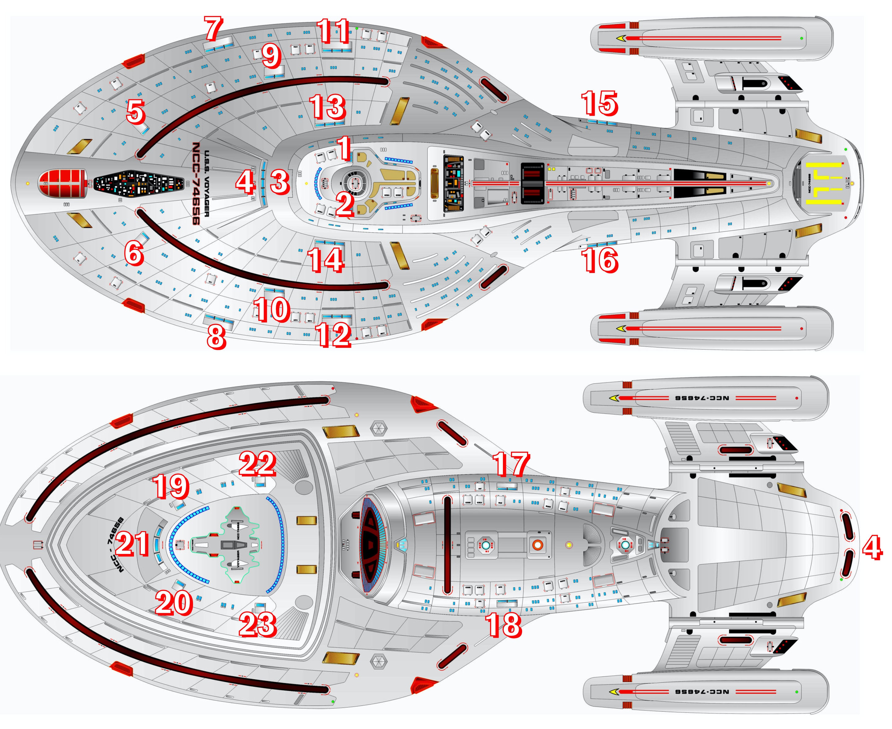Window Insert Transparencies for 1/1000 Voyager - Etsy, image size:2884x2358
