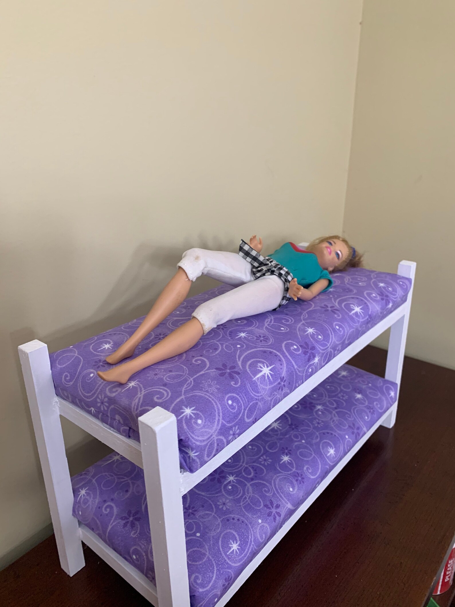 barbie bunk bed with slide