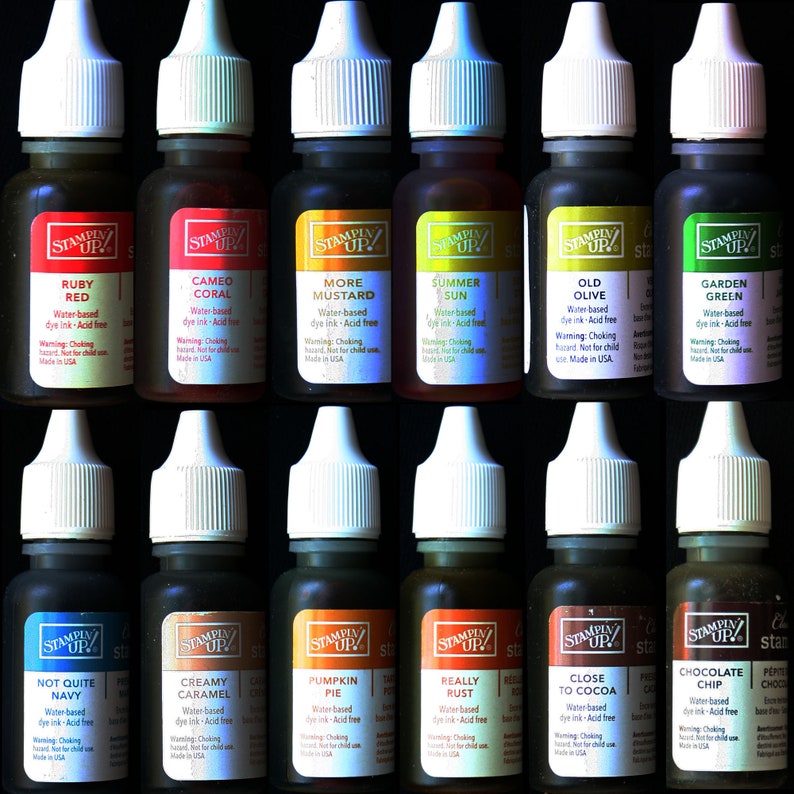 Rare Retired STAMPIN UP INK Earth Elements One New Classic Dye Ink New