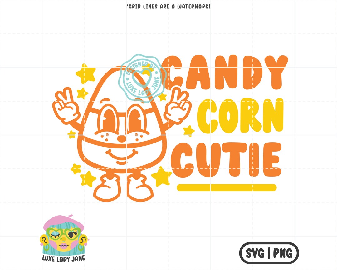 Candy Corn Cutie - Boy SVG + PNG | Halloween, October 31, Cut ...