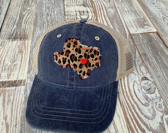 Custom Baseball Cap Texas State Flag Map A Embroidery Dad Hats for Men /& Women