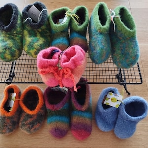 Felt shoes, slippers, house shoes
