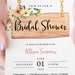 Floral Rustic Bridal Shower Invitation Template Printable - Etsy