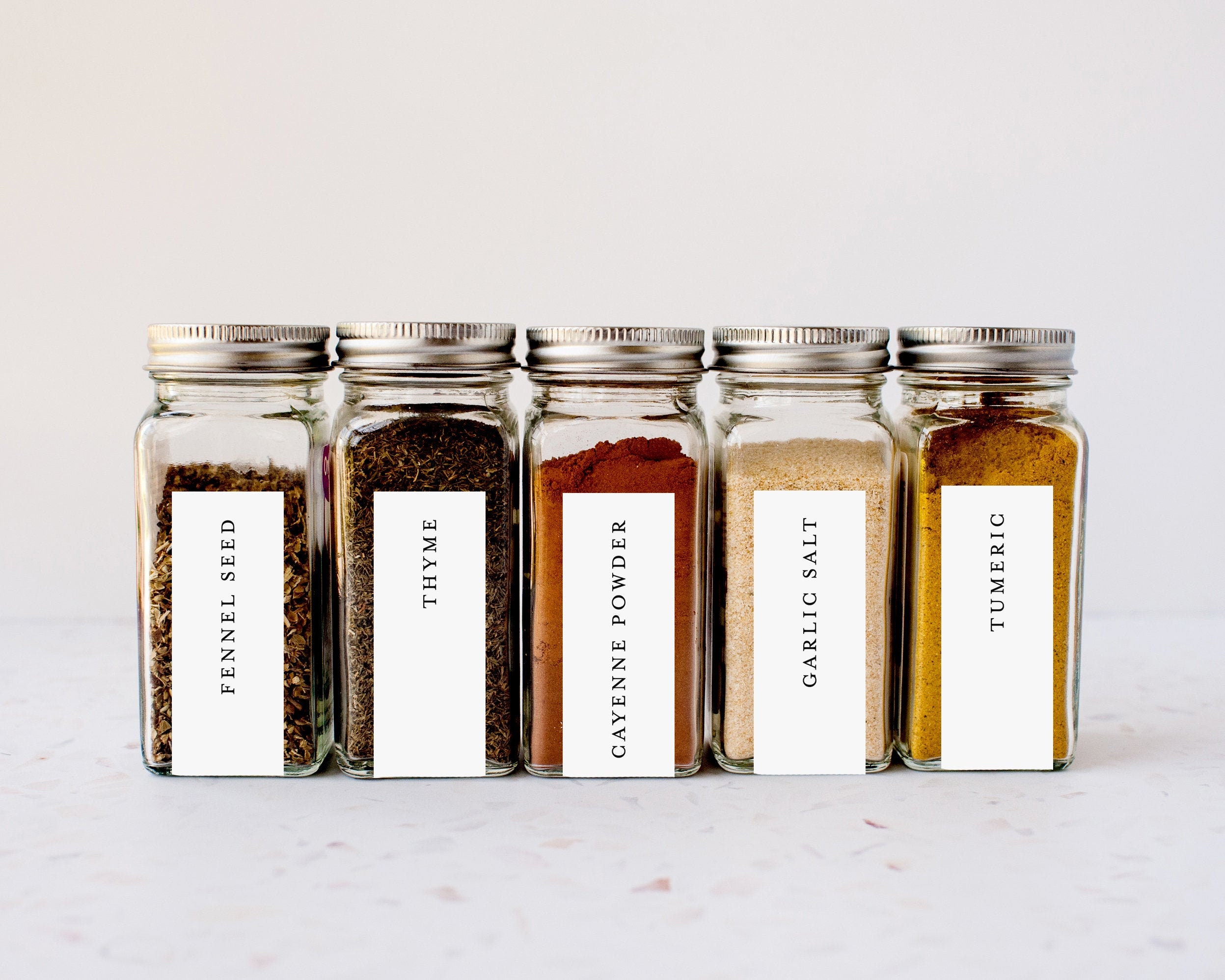 minimal pantry labels template printable spice labels etsy