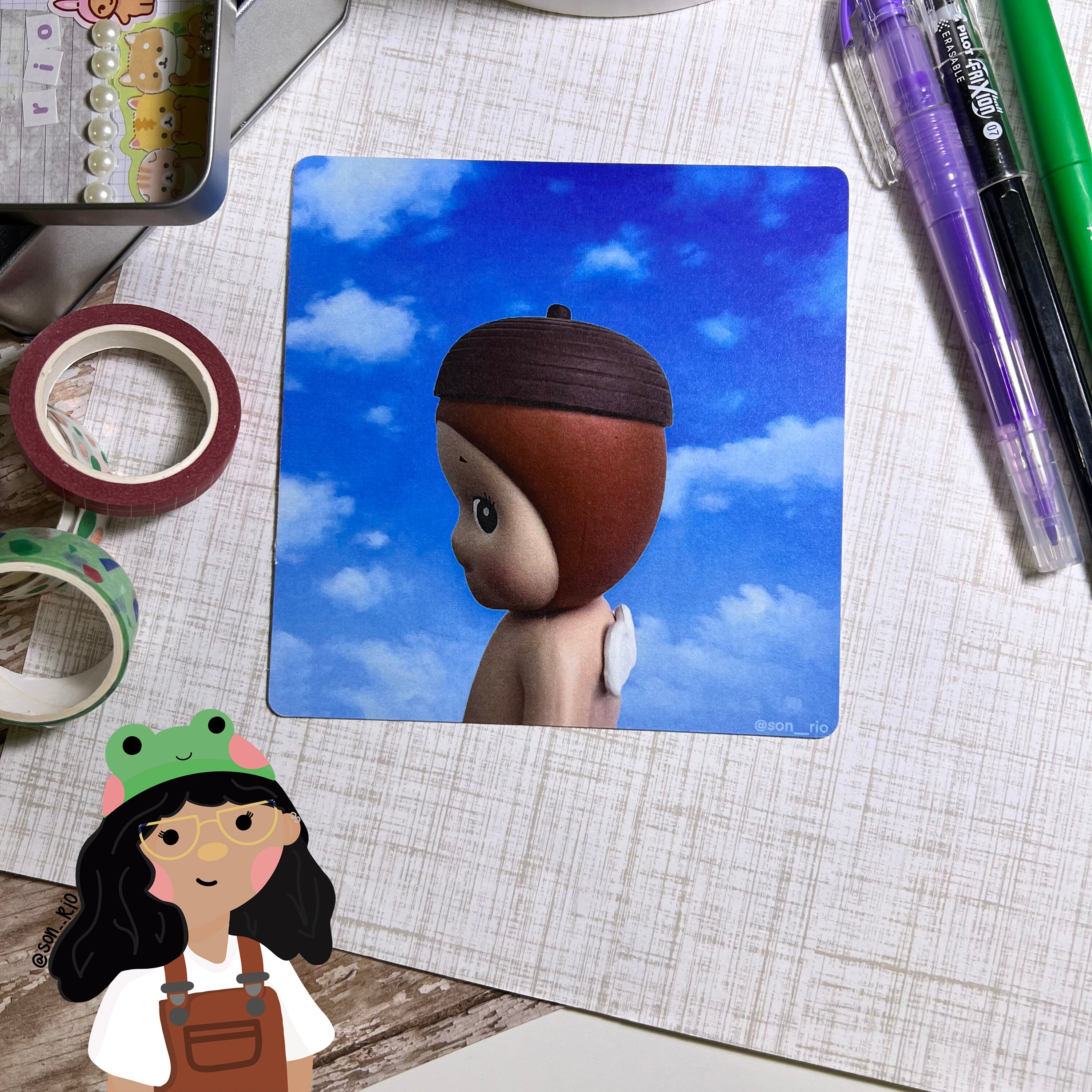 Drake Baby Angel Album Cover Art Print, Album Cover Art Print, Kewpie ...