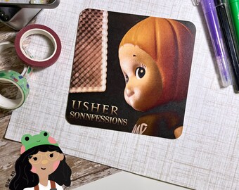 Confessions Usher Baby Angel Album Art Print, Kewpie Art