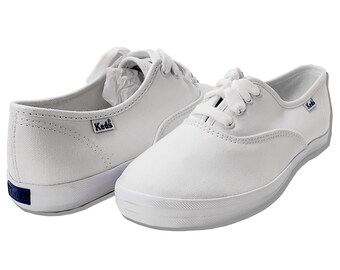 black and white keds