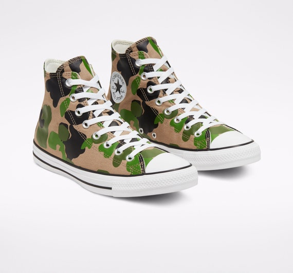 camo chuck taylors