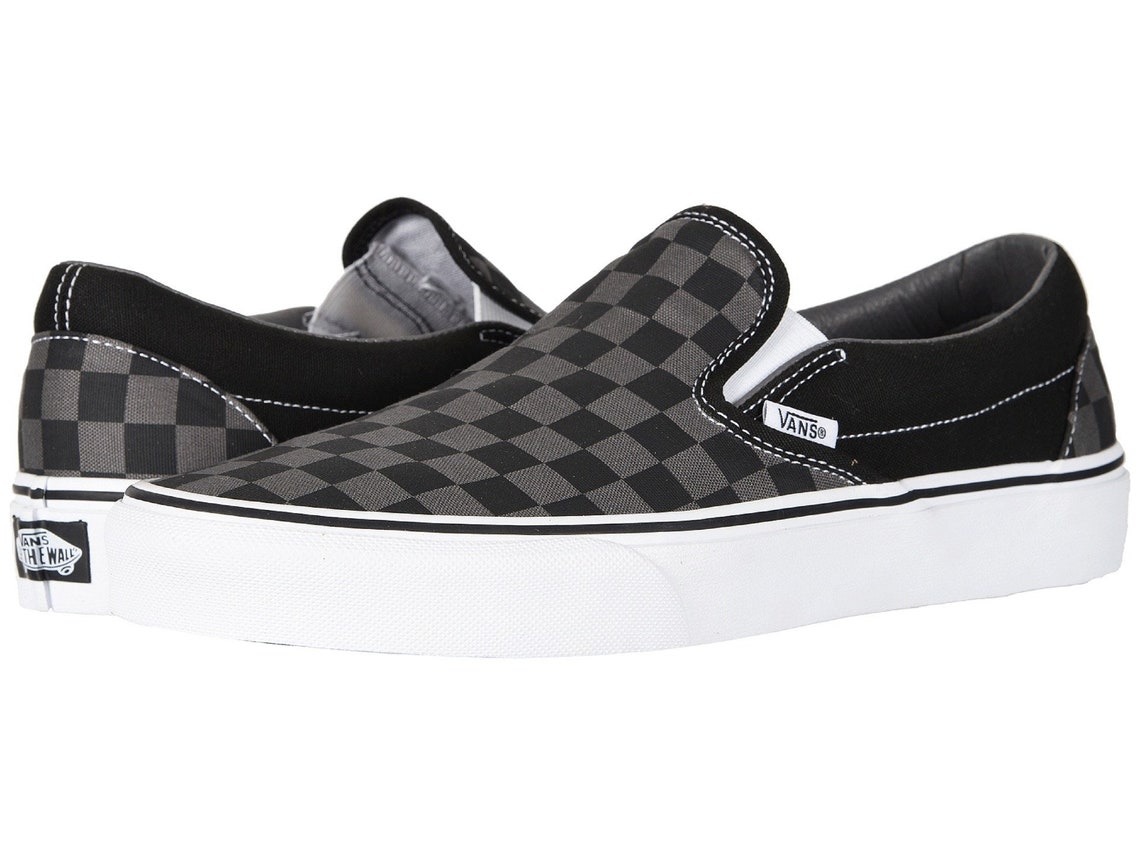 checkered vans adult