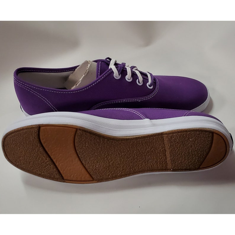 Deadstock Keds Women/'s Champion Violet Canvas Shoes WF31251