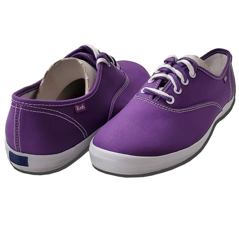 Deadstock Keds Women/'s Champion Violet Canvas Shoes WF31251