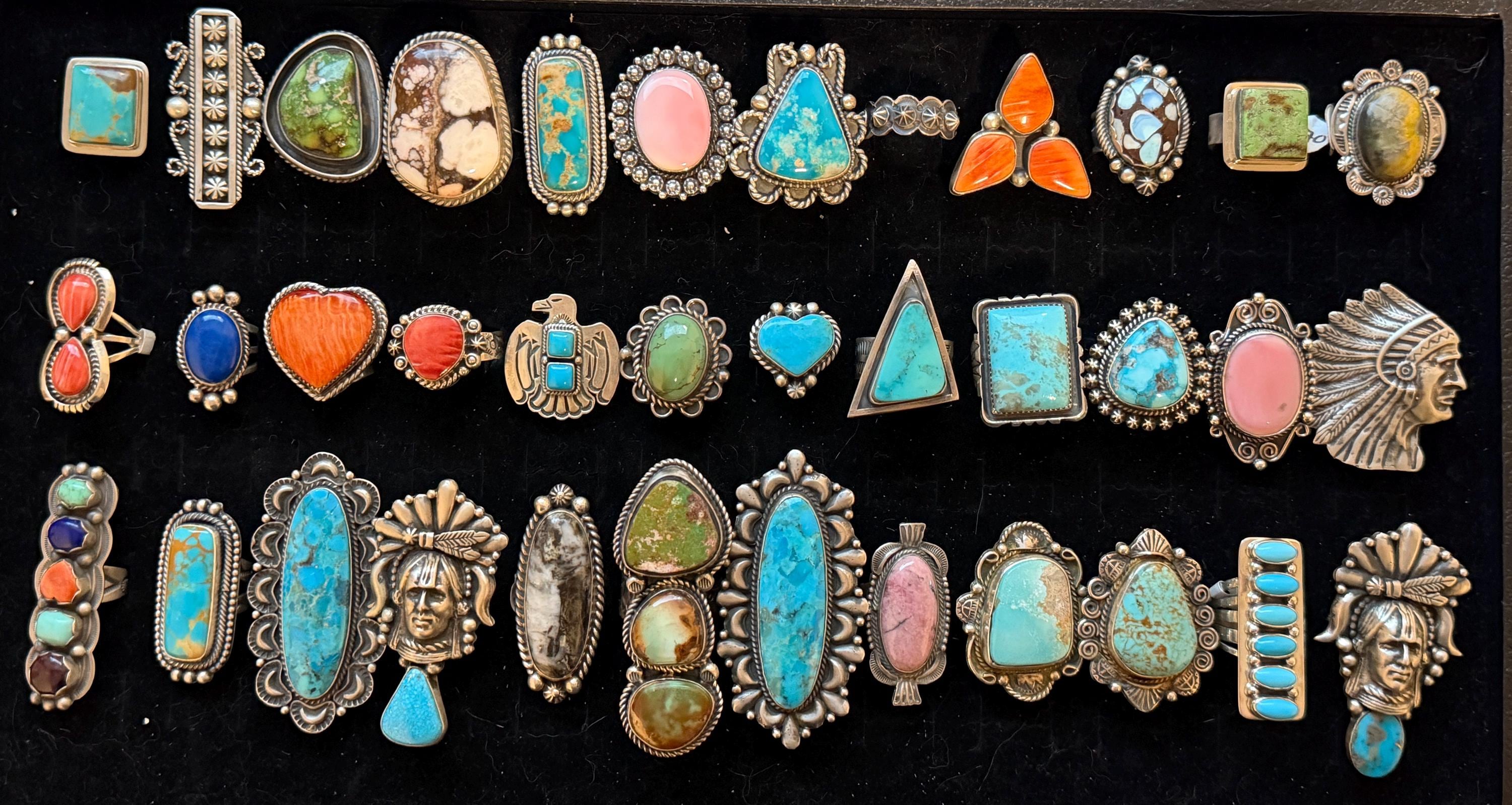 Native American Navajo Southwestern Lot of Jewelry Set Gift