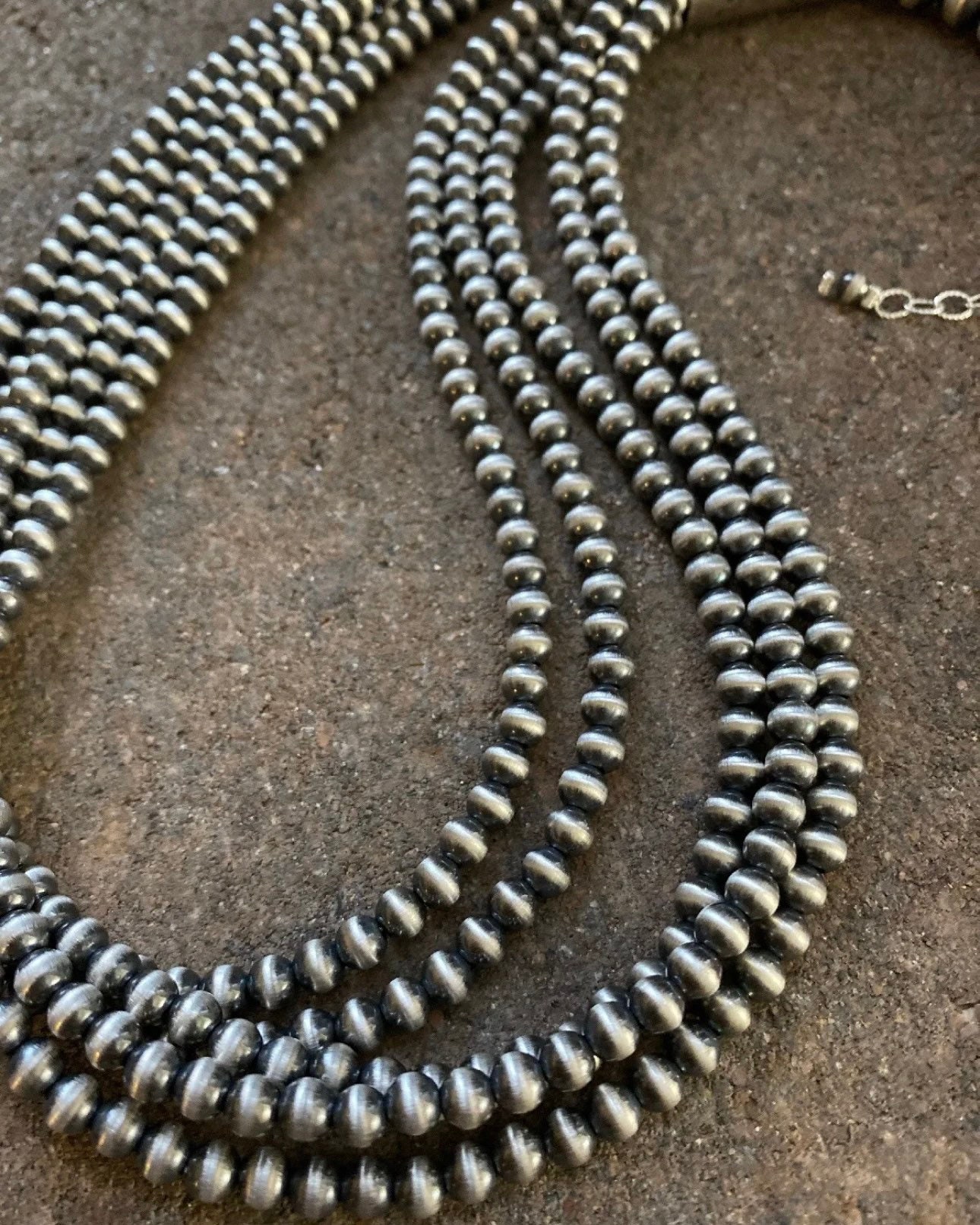 5mm Sterling Pearls *Native Strung