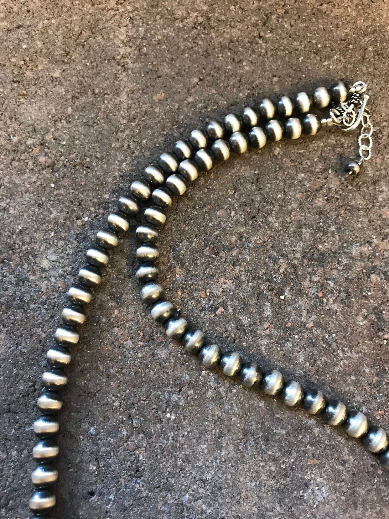 6mm navajo pearl necklace