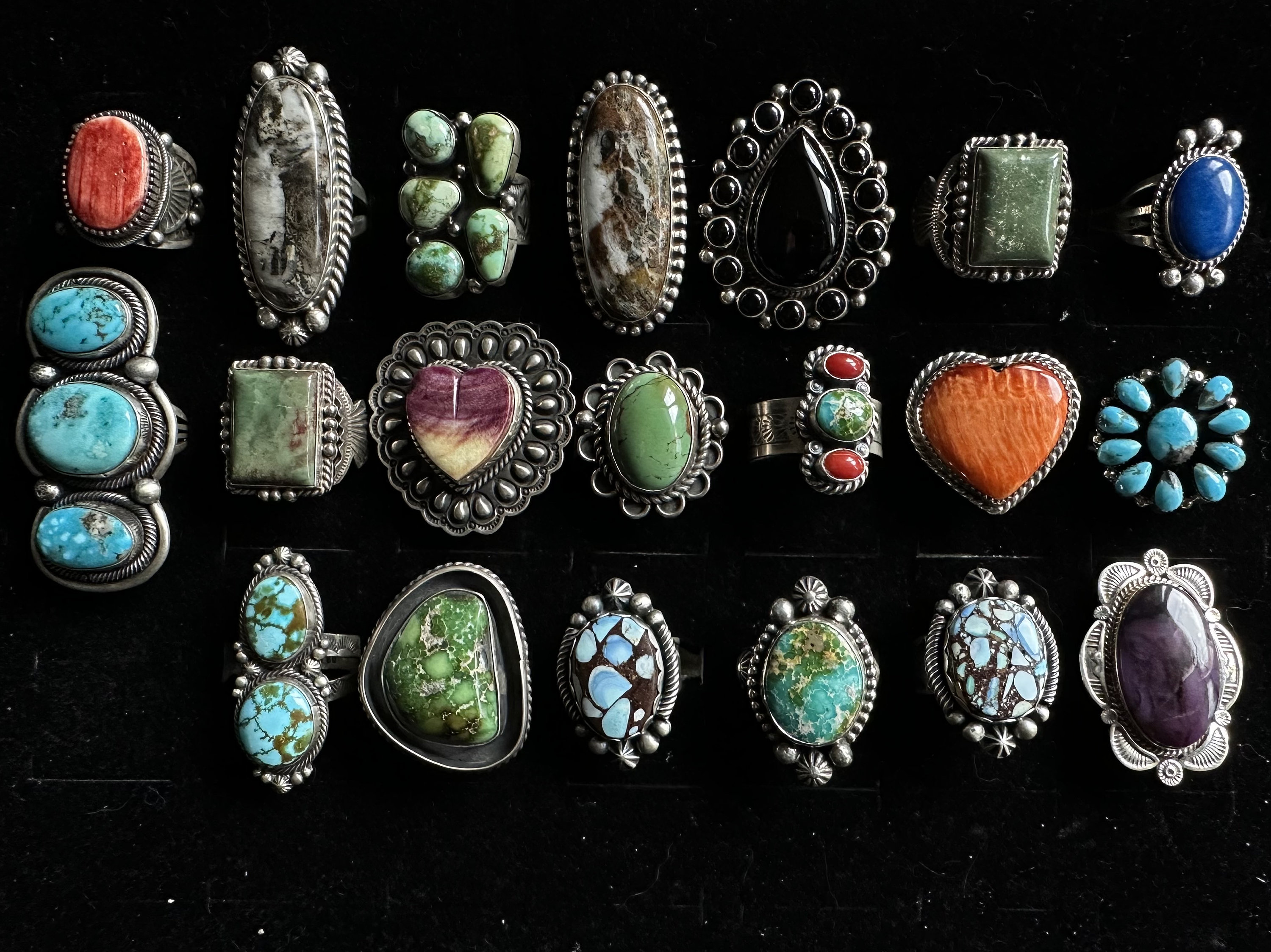 アクセサリー Vintage Navajo Native American Jewelry Rare Crow Spings Turquoise Vintage Navajo Native American Jewelry