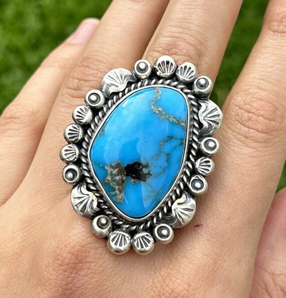 navajo TG 19号 sterling silver ターコイズリング 【公式通販 