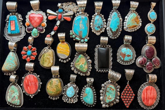 Native American Navajo Southwestern Lot of Jewelry Set Gift