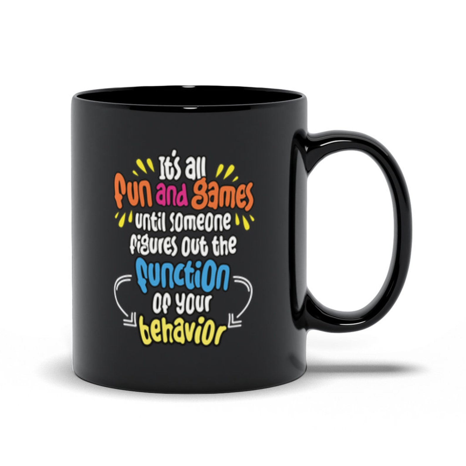 Aba Mug Bcba Mug Behavior Analyst Mug Behavior Therapist Etsy