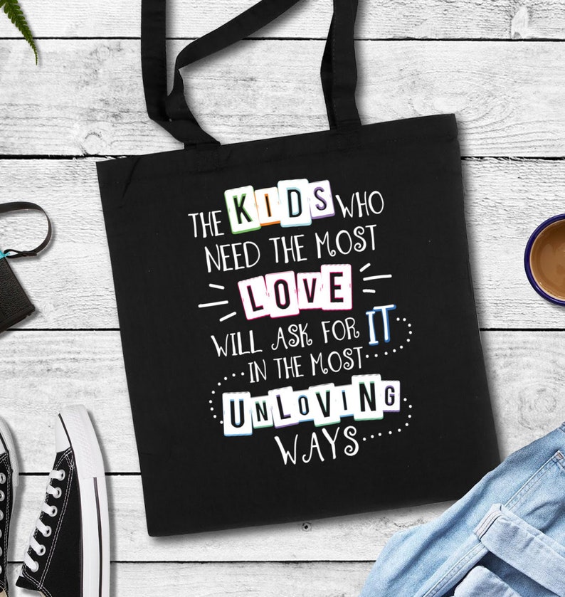 ED Teacher Special Educator SPED School Counselor Tote Bag Behavior Specialist Intervention Teacher
