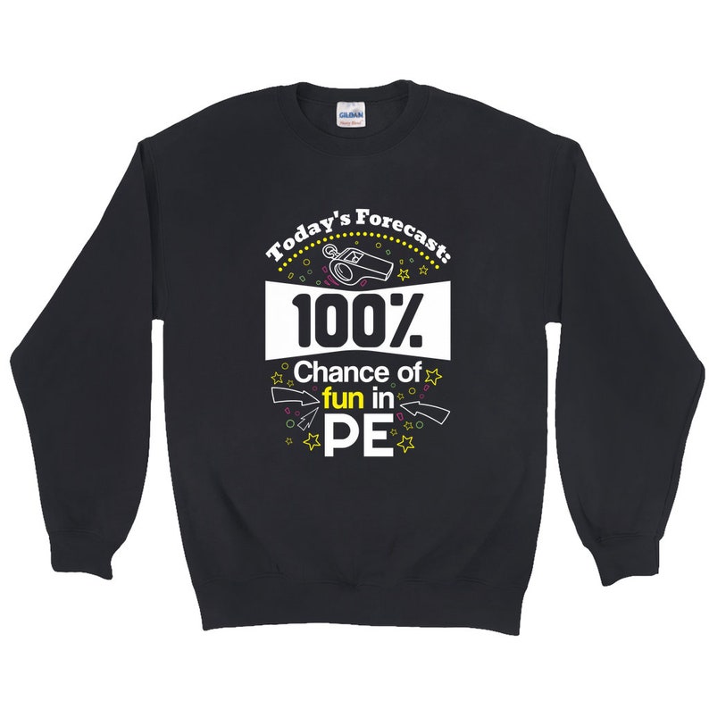 Pe Teacher Sweatshirt Physical Education Gym Teacher Gift Etsy