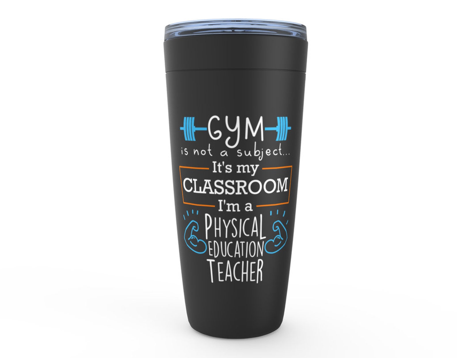 PE Teacher Cup, PE Teacher Gifts, Gym Teacher Thermal Coffee Mug