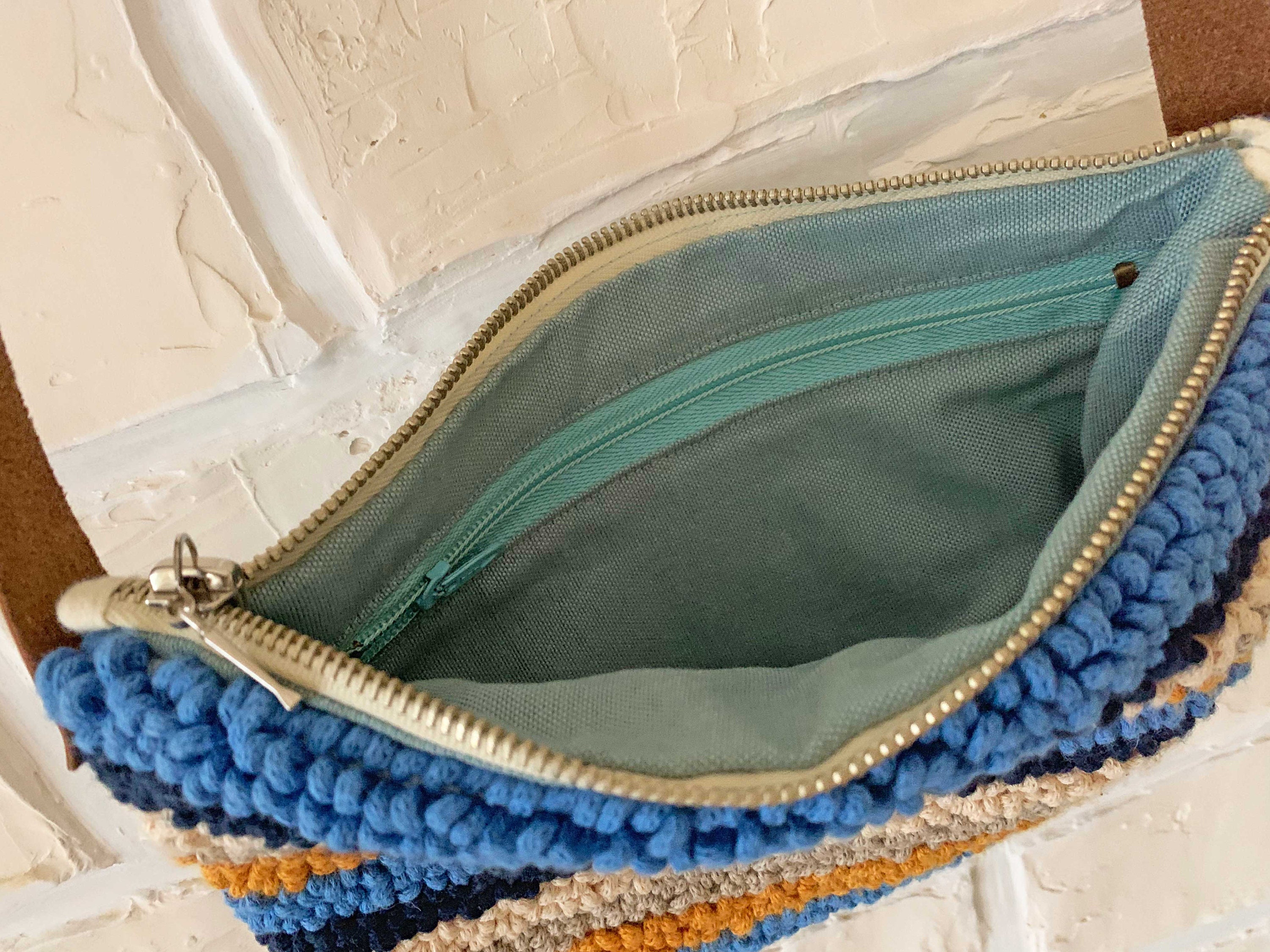 Punch Crossbody Bag Punch Needle Bag Saddlebag Punch Etsy