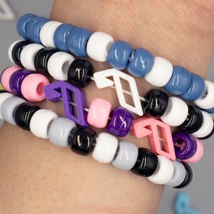 Anjunabeats Beads  - Kandi Beads - Pony Beads - 3D Printed