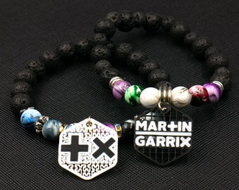 Six (6) Custom Martin Garrix Charms (2 Sided) - Tag Charms - Kandi Charms - 3D Printed