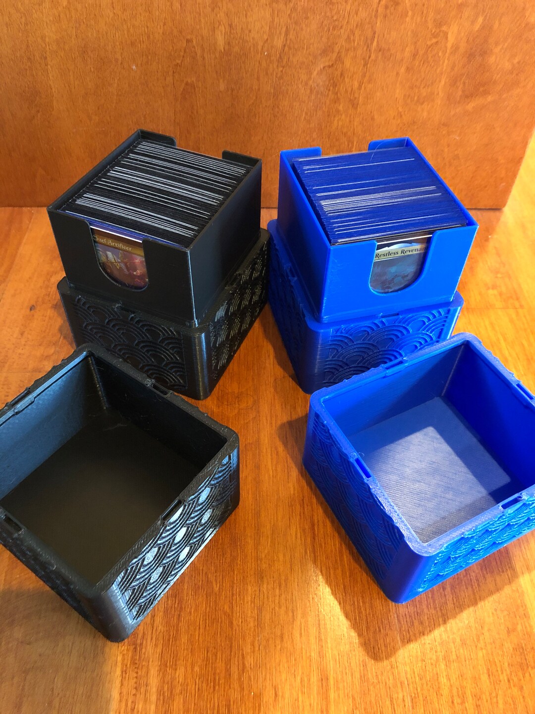 Magic the Gathering Card Holder Storage Box Holds 100 Cards Etsy