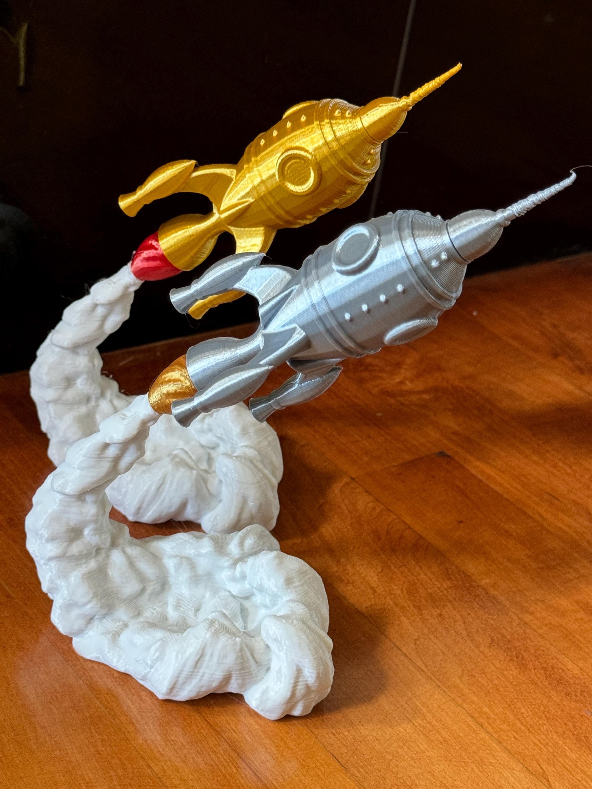 1950s Classic Buck Rogers Rocket Inter-planetary Spaceship 1950s Classic Buck Rogers Rocket Inter-planetary Spaceship