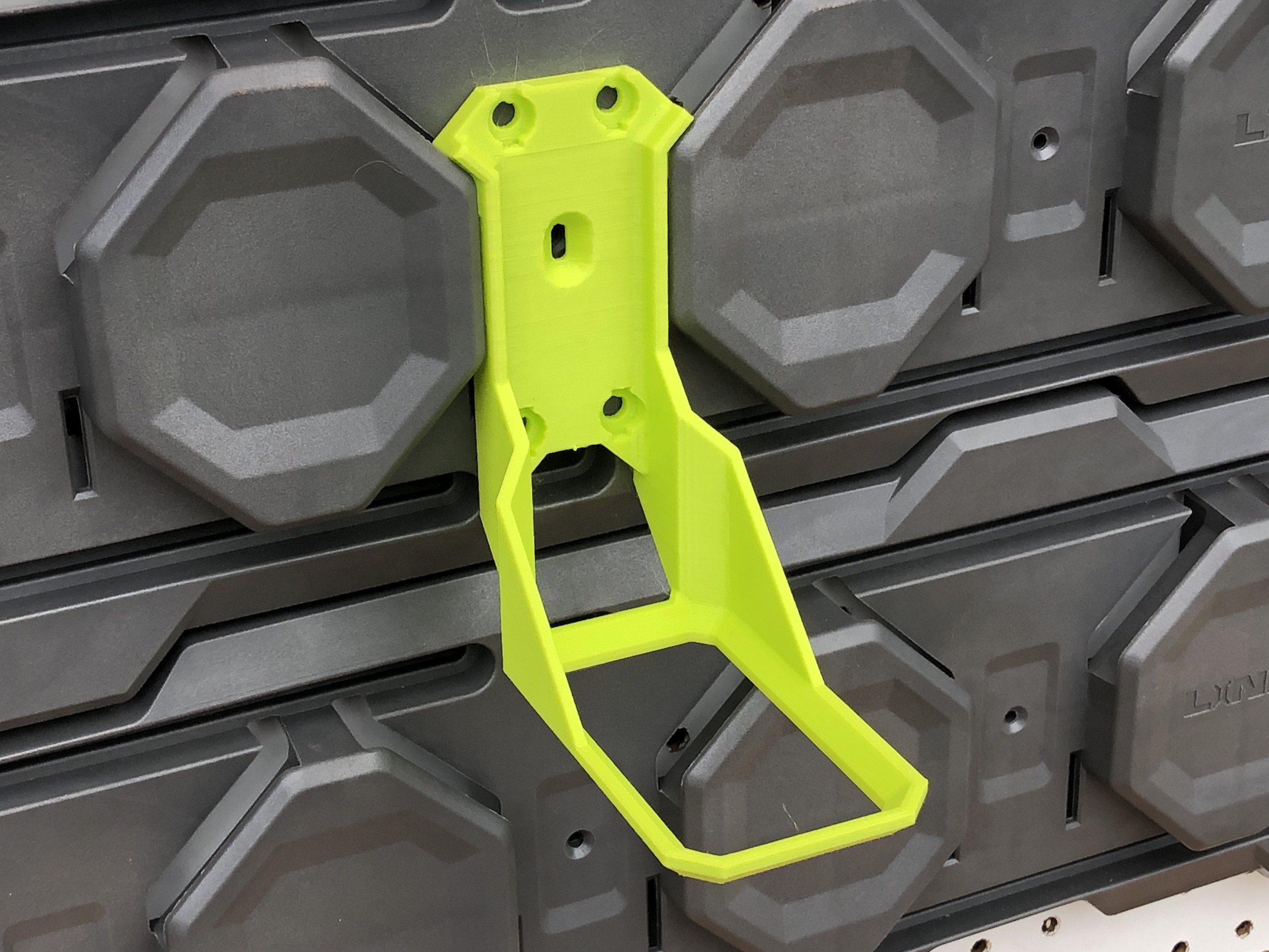 Double Bit or Socket Case Holder for Ryobi Link, Wall, or Pegboard. Custom  Designed 3D Printed Garage or Shop Storage & Organization 