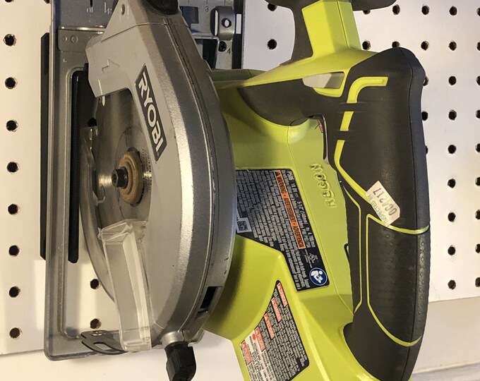 Circular Saw Holder for Wall or Peg Board Garage Organization Etsy