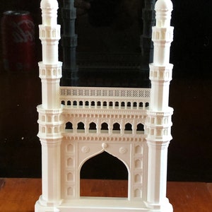 Architecture Decoration building sculpture. Ramadan Eid Islamic  Mosque Building for table or mantle decoration Umrah printed in PLA PLASTIC