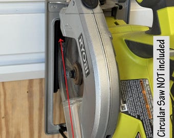 Holder for Circular Saw on Gladiator Gearwall or Geartrack - Garage Organization - Circular Saw NOT included