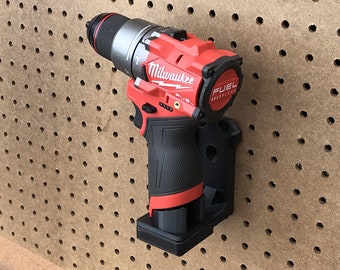 Milwaukee M12 90-degree Tool Holder for wall, pegboard, or Ryobi Link system Garage, shop storage, organization