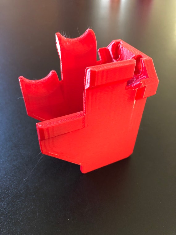 Bits or Socket Case Holder for Pegboard, Ryobi Link Wall Rails, or Wall.  Custom Designed 3D Printed Garage Organizer 