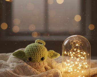 Cute Green Alien Crochet Keychain – Handmade Amigurumi Space Baby | Kawaii Tiny Plush | Gift for Him Her