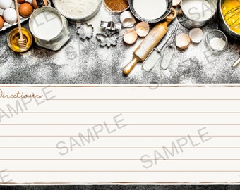 Recipe Card Digital File