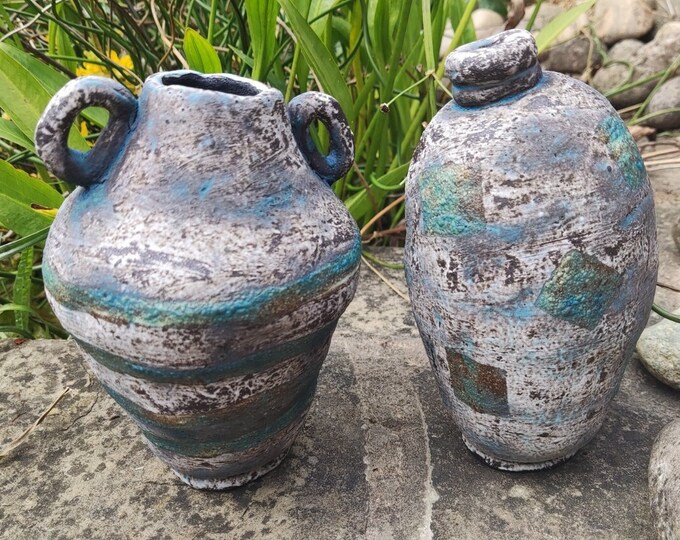 Handmade ceramic vases