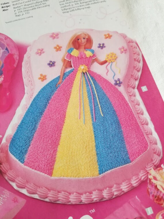 Geburtstag Kuchen Pfannen Barbie Puppe Blatt Kuchen Pfanne Etsy