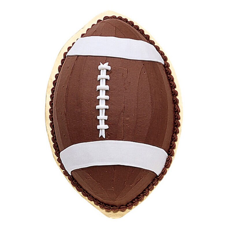 Football Shaped Cake Pan Etsy