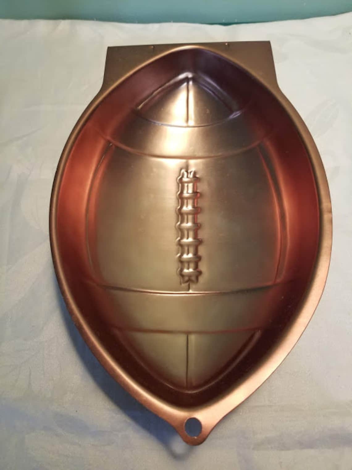 Football Shaped Cake Pan Etsy