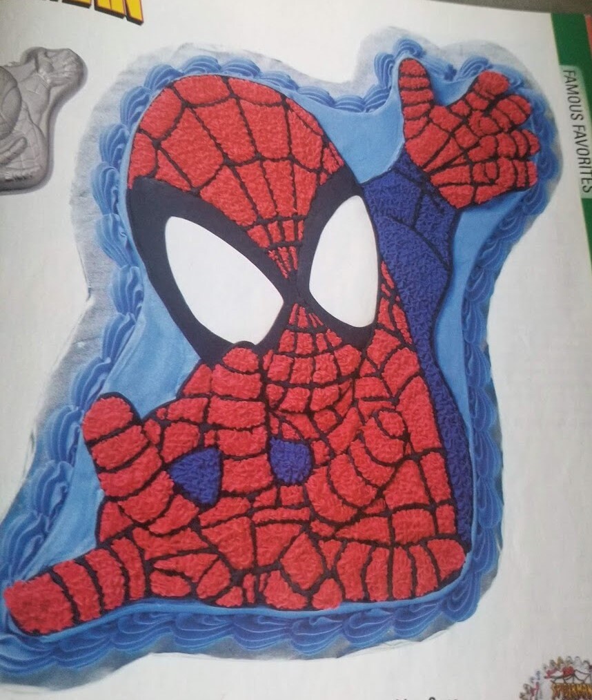 Spiderman cake pan discount