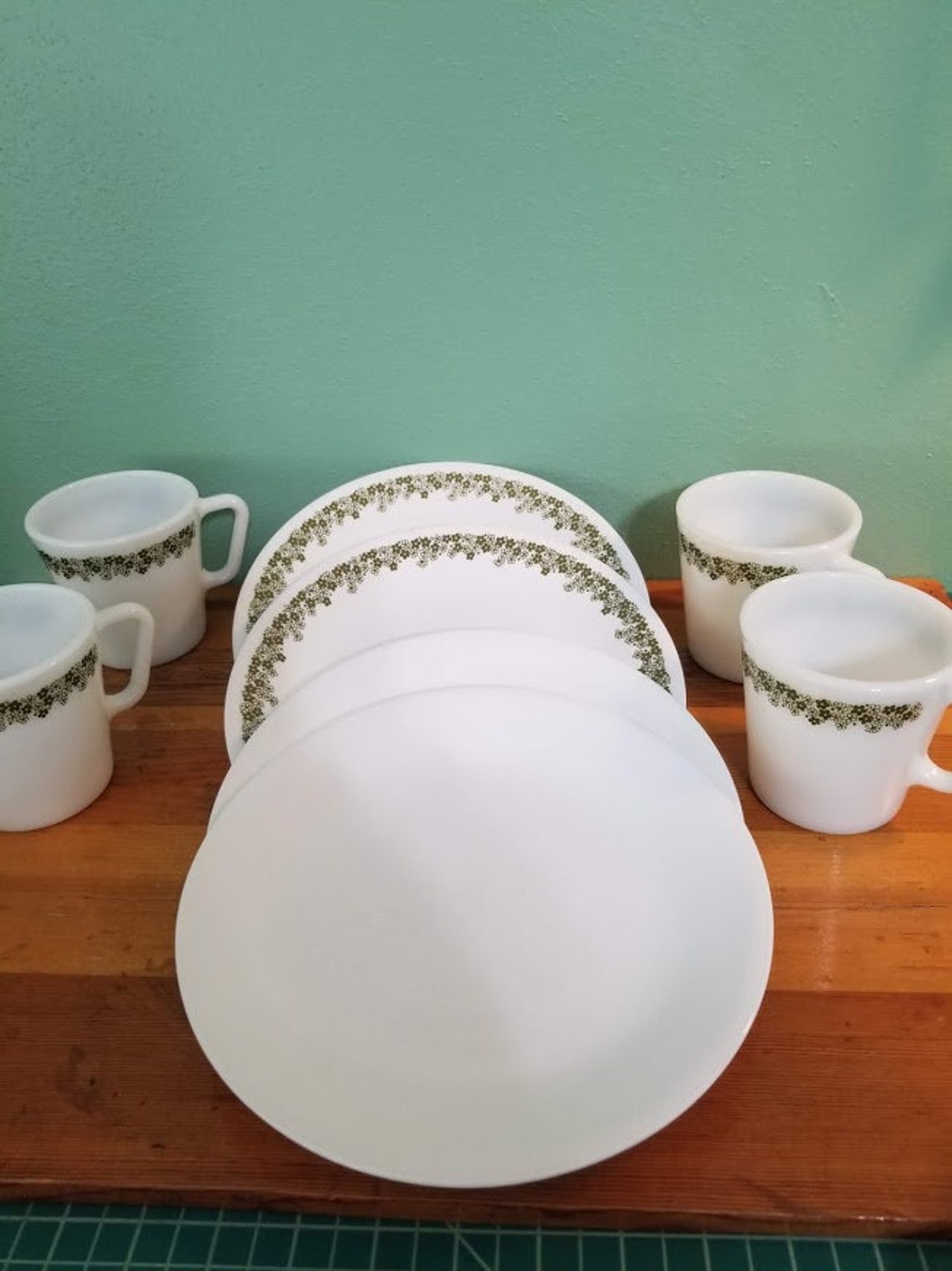 Dinnerware Set Spring Blossom Corelle Four Place Settings Etsy